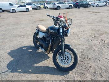  Salvage Triumph Motorcycle Bonneville