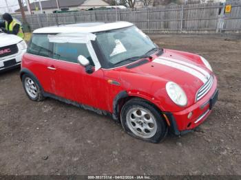  Salvage MINI Cooper