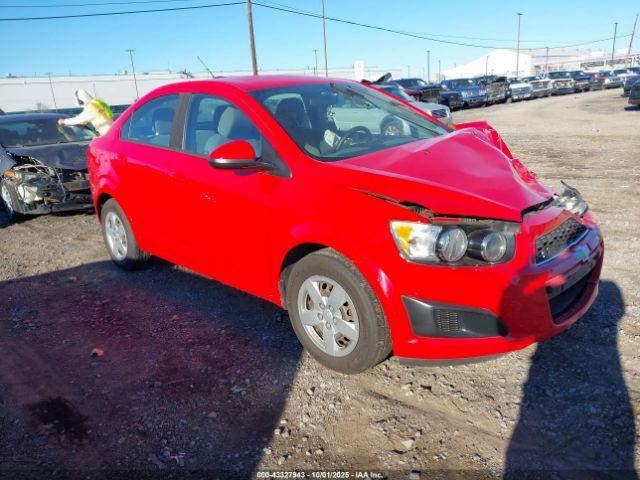  Salvage Chevrolet Sonic