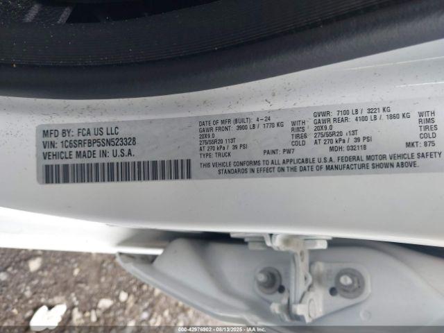 Ram 1500 Big Horn Crew Cab 4x4 6'4 Box Image 8