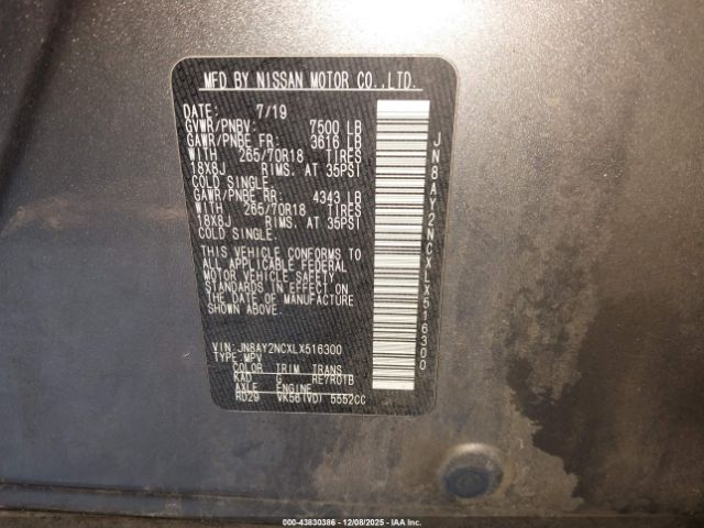 Nissan Armada Sv 4wd Image 16