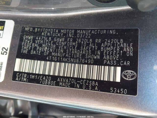 Toyota Camry Se Image 7