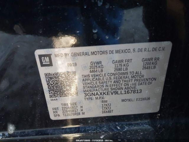 Chevrolet Equinox Fwd Lt 1.5l Turbo Image 7