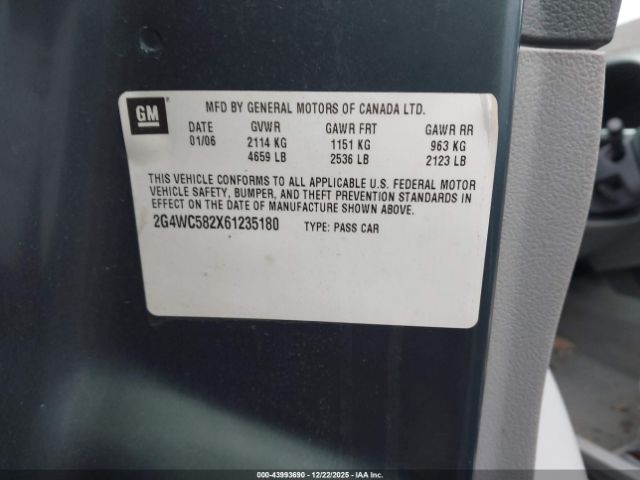 Buick LaCrosse Cx Image 5