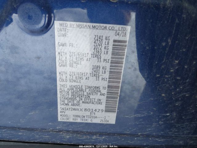 Nissan Rogue Sv Image 8