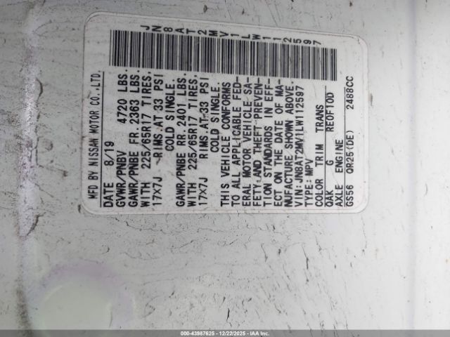 Nissan Rogue Sv Intelligent Awd Image 9