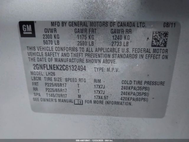 Chevrolet Equinox 2lt Image 4