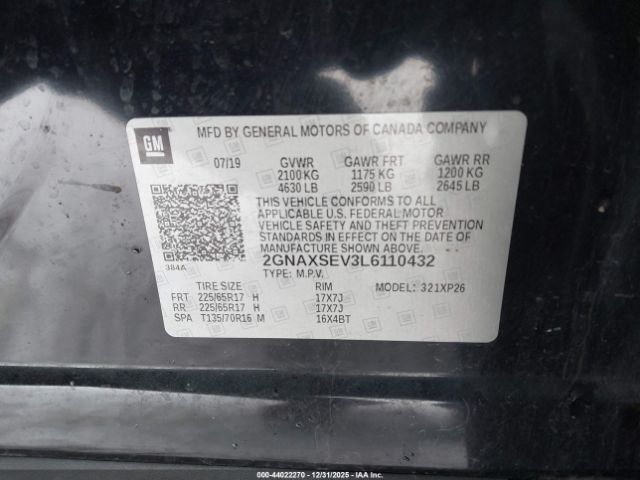 Chevrolet Equinox Awd Ls Image 11