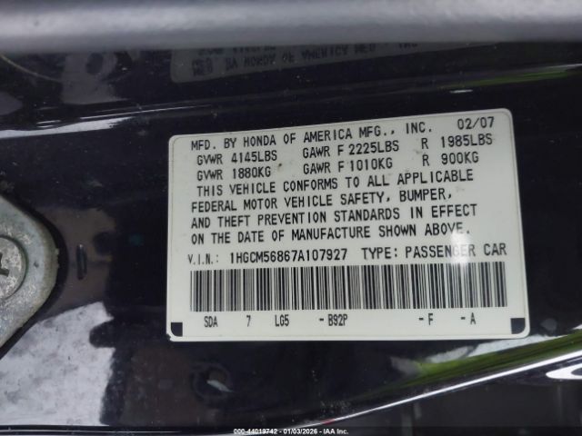 Honda Accord 2.4 Ex Image 10