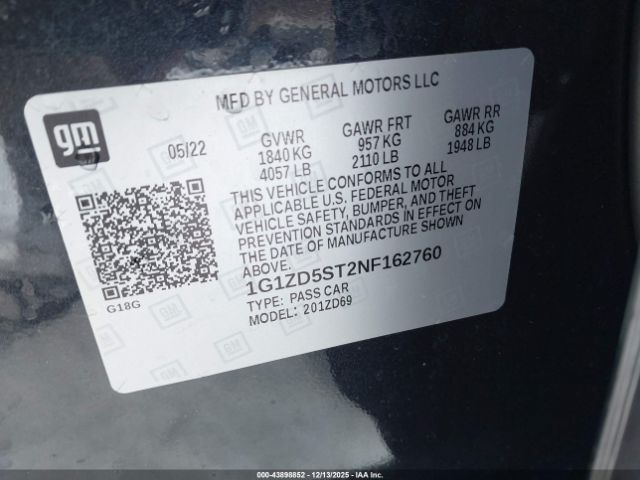 Chevrolet Malibu Fwd Lt Image 7