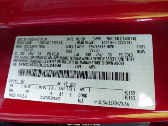 Ford Escape Se Image 10