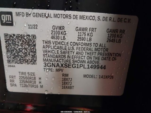 Chevrolet Equinox Awd Ls Image 16