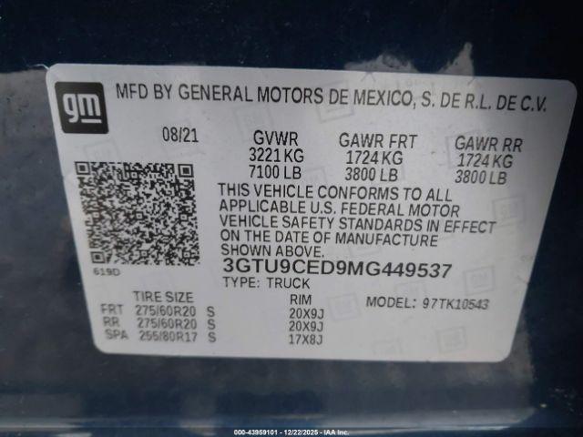 GMC Sierra 1500 4wd  Short Box Elevation Image 3
