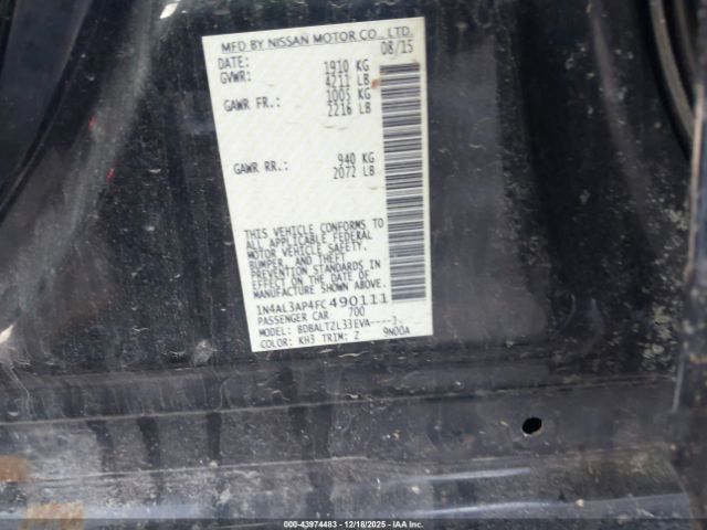 Nissan Altima 2.5 Sl Image 7