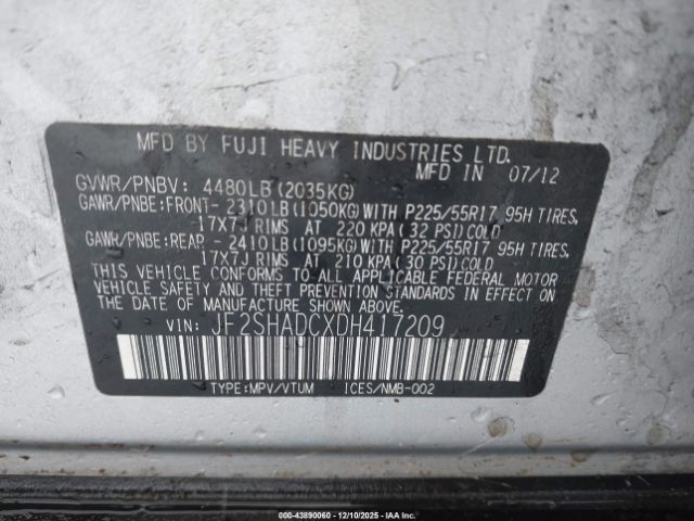 Subaru Forester 2.5x Premium Image 3