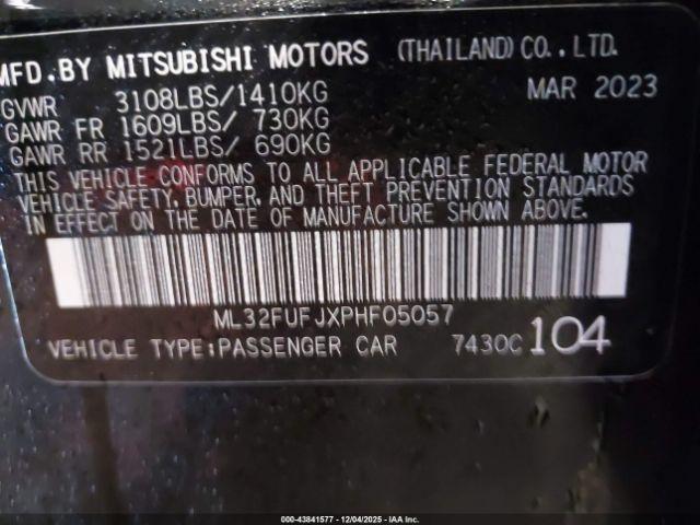 Mitsubishi Mirage Le Image 3