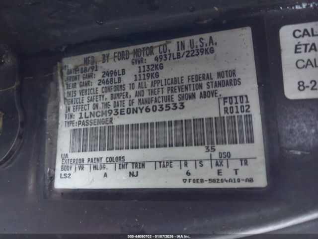 Lincoln Mark VII Lsc Image 11