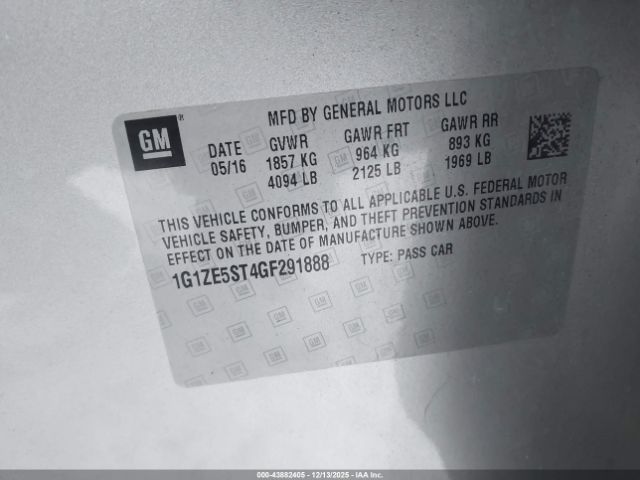 Chevrolet Malibu 1lt Image 8