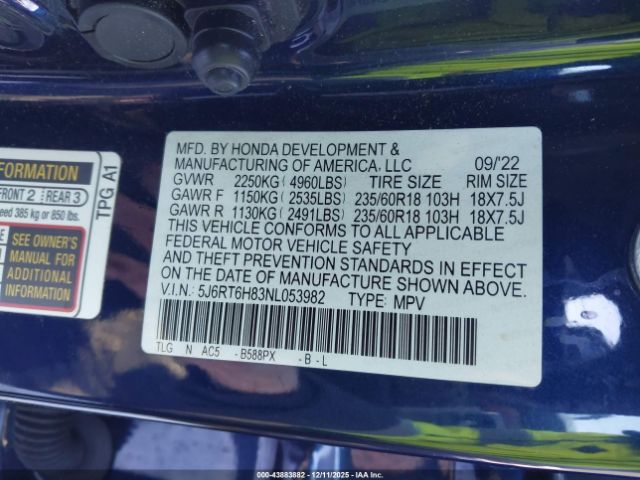 Honda CR-V Hybrid Ex-l Image 13