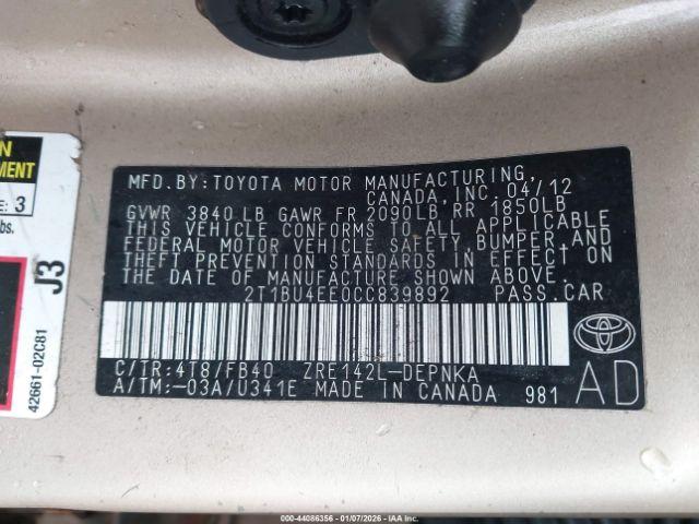 Toyota Corolla Le Image 9