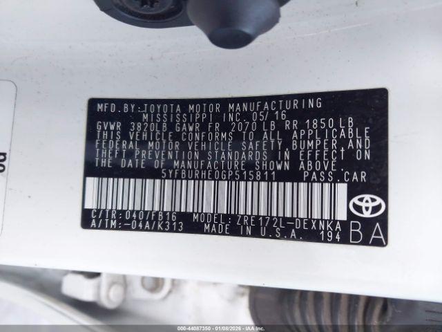 Toyota Corolla Le Image 11